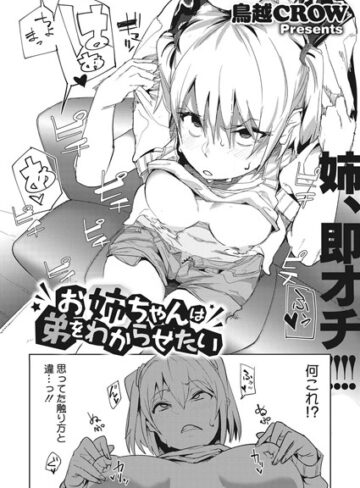 お姉ちゃんは弟をわからせたい（単話）|単話❤評価3.80